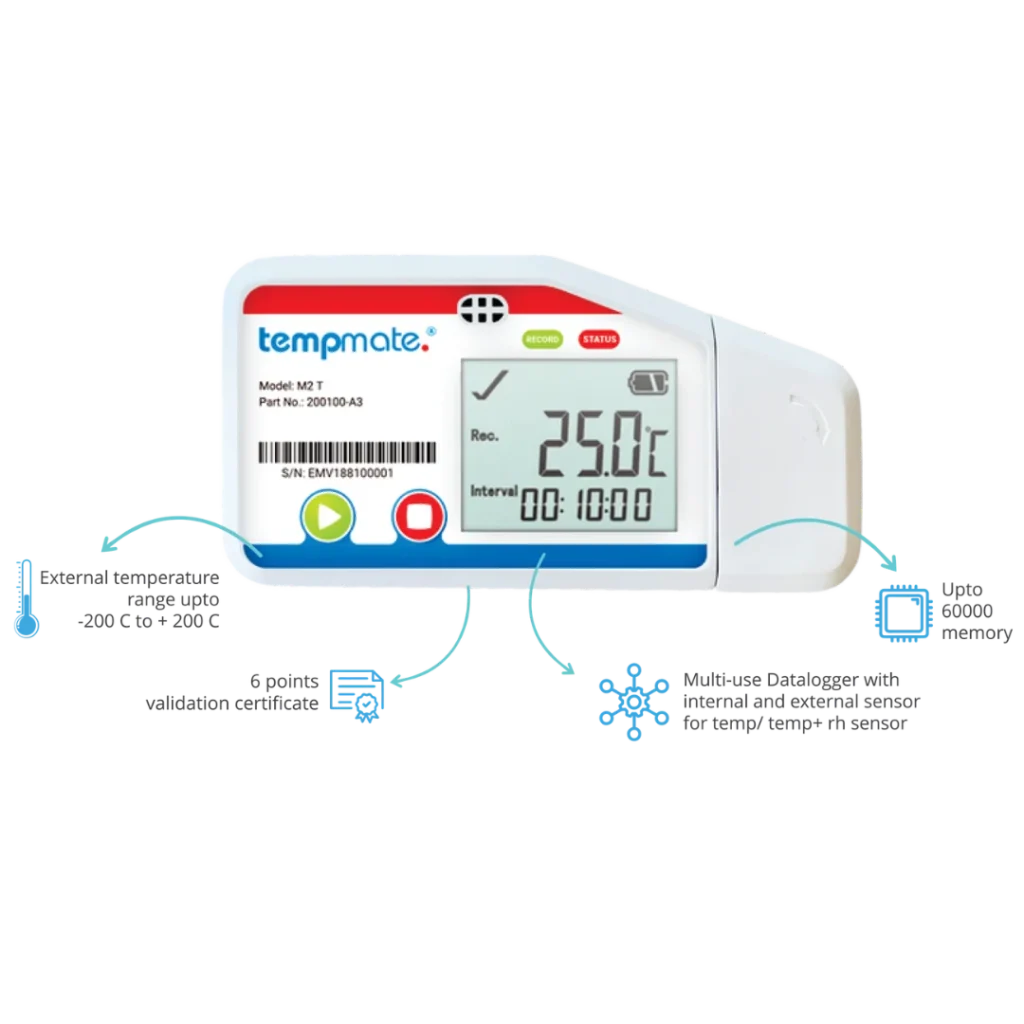 Tempmate M2 Display Data Logger