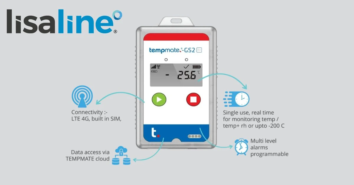 4G Data Logger Tempmate GM2