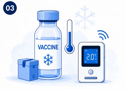 Data Loggers for Vaccine Distribution Monitoring