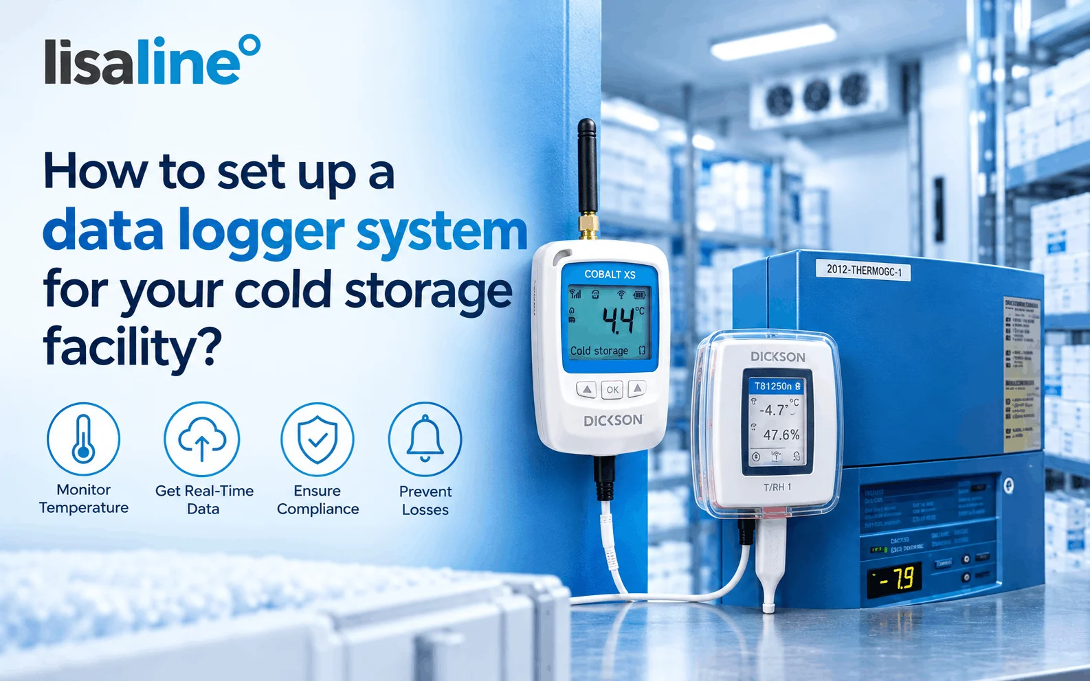 How to setup a data logger system in your cold storage facility?